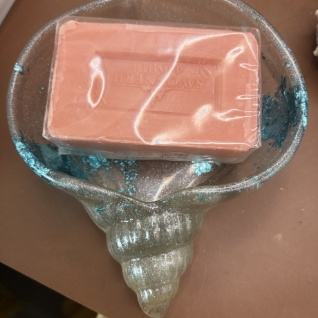 Seifenschale Ablage Handmade Neu Resin maritim 