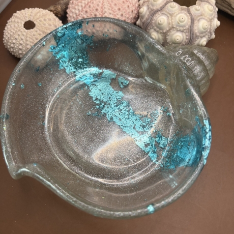 Seifenschale Ablage Handmade Neu Resin maritim 
