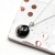 Mond & Sterne • Halskette silber | Edelstein Schmuck | Geschenk