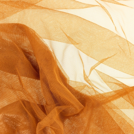 Soft Tüll | Braut Tüll | Tütü Tüll | Meterware | Cognac
