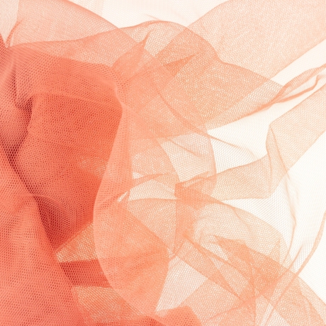 Soft Tüll | Braut Tüll | Tütü Tüll | Meterware | Lachs