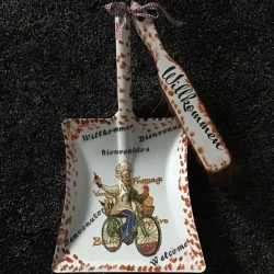 Kehrbesen Set - handmade - Einzug - Unikat -  Vintage Koch 