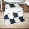Babydecke personalisiert gehäkelte Krabbeldecke Kuscheldecke
