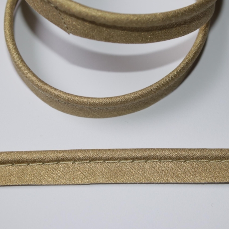 ab 3m Paspelband gold Biesenband Paspel 12 mm 