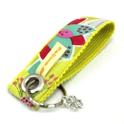 Sonnengelber Schlüsselanhänger frohe Blume Glücksanhänger Klee