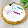 Tic Tac Toe, Gastgeschenk Hochzeit, Spielbeschäftigung für Gäste