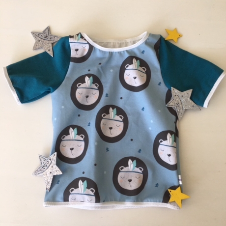 Tshirt Shirt Winnetou Bär genäht in den Größen 56 - 128