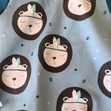 Tshirt Shirt Winnetou Bär genäht in den Größen 56 - 128