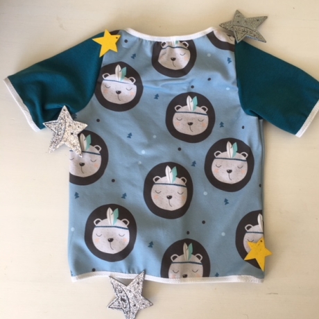 Tshirt Shirt Winnetou Bär genäht in den Größen 56 - 128