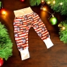 Weihnachtsoutfit klassisch rot-weiß gestreift I Nikolaus im Bully