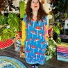 Kartoffelsackkleid mit Taschen Größe M-XL