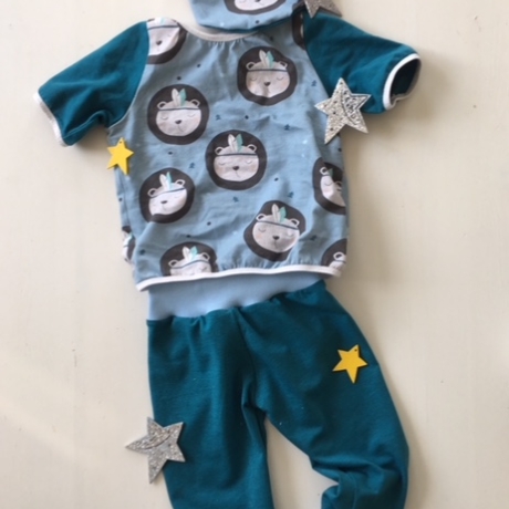 Tshirt Shirt Winnetou Bär genäht in den Größen 56 - 128