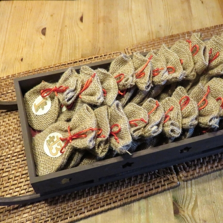 Adventskalender- Schlitten