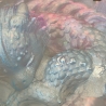 Mystische Fantasy-Dekoration in schimmernden Pastellfarben