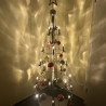 Weihnachtsbaum handgefertigt aus Holz und Metall 185 cm hoch 