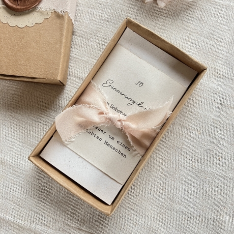 Trauerschachtel • Trauer-Geschenk • Erinnerungskiste