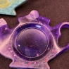Handmade Epoxidharz-Untersetzer Set – Farbenfrohe Unikate