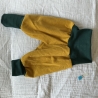 Pumphose gelb/ petrol Gr. 50/56
