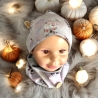 Beanie Mütze und Loop Schal Set Mädchen Sugar Skulls Totenköpfe