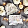 Beanie Mütze und Loop Schal Set Mädchen Sugar Skulls Totenköpfe