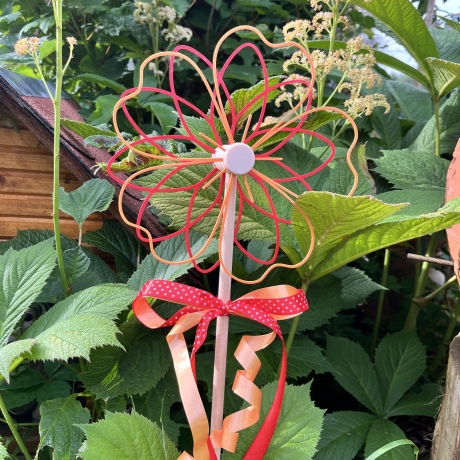 Dekorative Blume „Blütenzauber, Spitze/Runde Blütenform