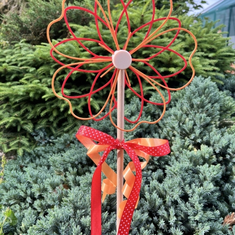 Dekorative Blume „Blütenzauber, Spitze/Runde Blütenform