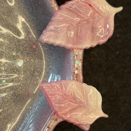 Seifenschale in Muschelform – Handmade mit Glitzer