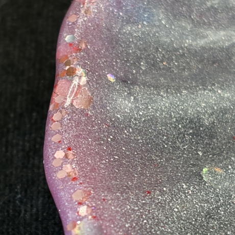 Seifenschale in Muschelform – Handmade mit Glitzer