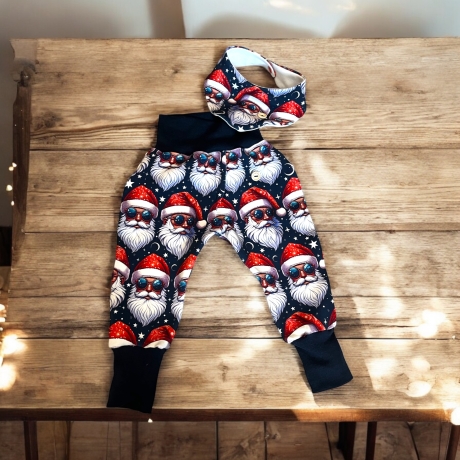 Weihnachtsoutfit Hipster Weihnachtsmänner I Babykleidung Junge 
