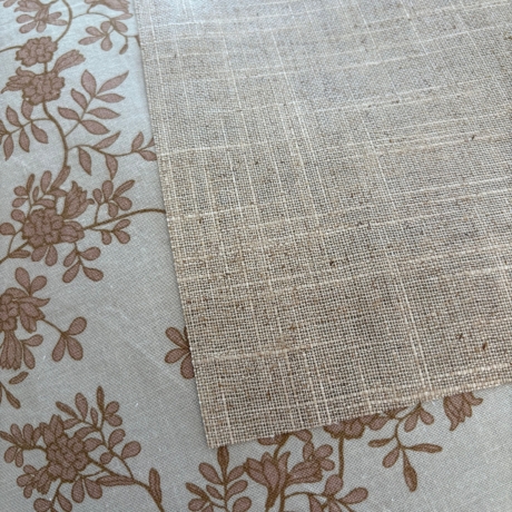 Beschichteter Leinenstoff – Linen Blend – Mischleinen – Natur