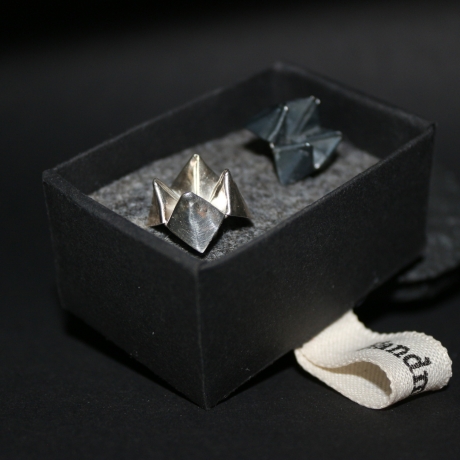 Origami Manschettenknöpfe Himmel&Hölle