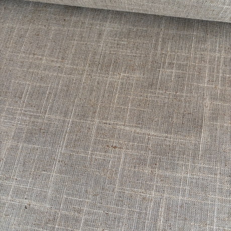 Beschichteter Leinenstoff – Linen Blend – Mischleinen – Natur
