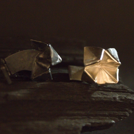 Origami Manschettenknöpfe Himmel&Hölle