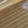 beschichtete Baumwolle Rille Groove orange AU Maison