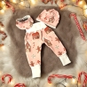 Weihnachtsoutfit Mädchen Lebkuchen I Zuckerstange I Babykleidung