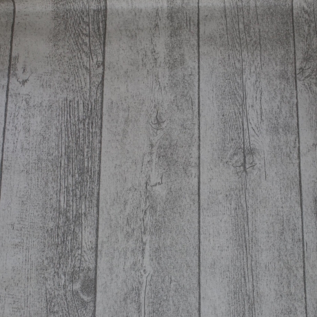beschichtete Baumwolle Holzdiele Holzboden natur grau