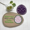*Österchen* 5x Stickdatei ITH Mugrug Untersetzer Ostern Osterei