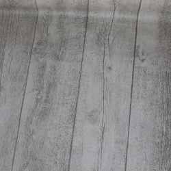 beschichtete Baumwolle Holzdiele Holzboden natur grau RESTmenge