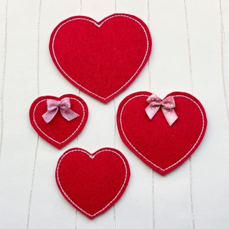 Quickie Herz Stickdatei Doodle Appli Deko stickdirwas