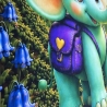 Personalisiertes Geburtsposter inkl. Bilderrahmen - Elefant