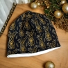 Weihnachtsoutfit marine goldene Rentiere I Rentierköpfe I Baby