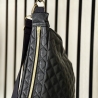 LuniBag Kunstleder Raute messing (gold)