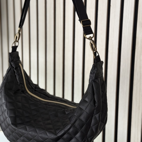 LuniBag Kunstleder Raute messing (gold)
