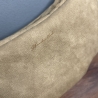 LuniBag beige Veluors  Kunstleder 