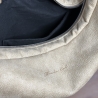 LuniBag beige Veluors  Kunstleder 