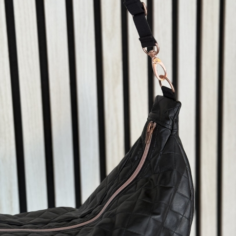 LuniBag Kunstleder Raute rosé