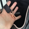LuniBag Kunstleder Raute rosé