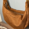 LuniBag Cognac Veluors  Kunstleder 