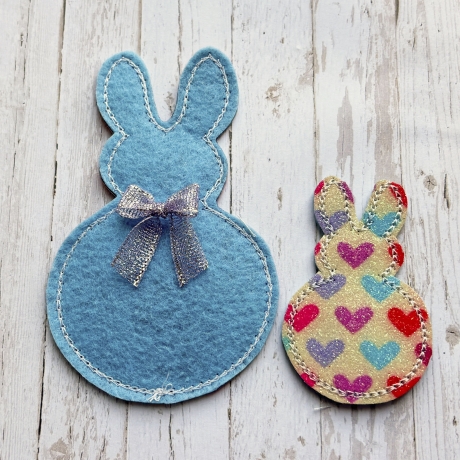 Quickie Hase Stickdatei Doodle Appli Deko stickdirwas