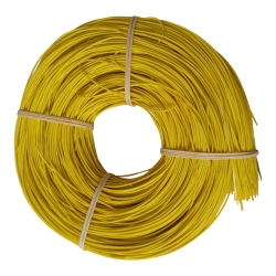 Peddigrohr Gelb 500gr. 3mm